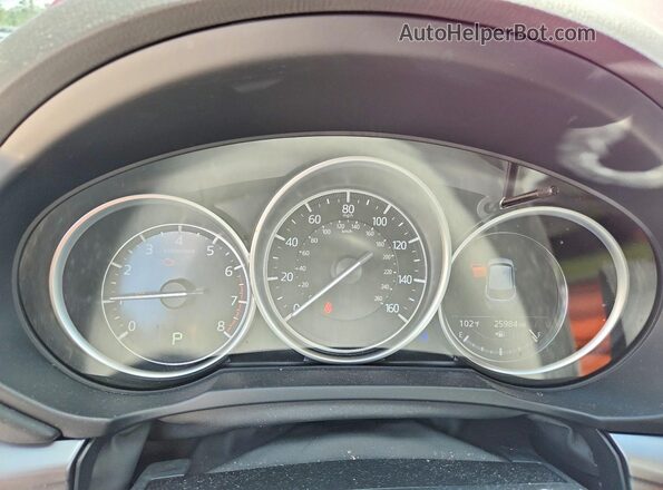 JM3KFBBM3P0268867 2023 MAZDA CX-5 Red Вид щитка приладів
