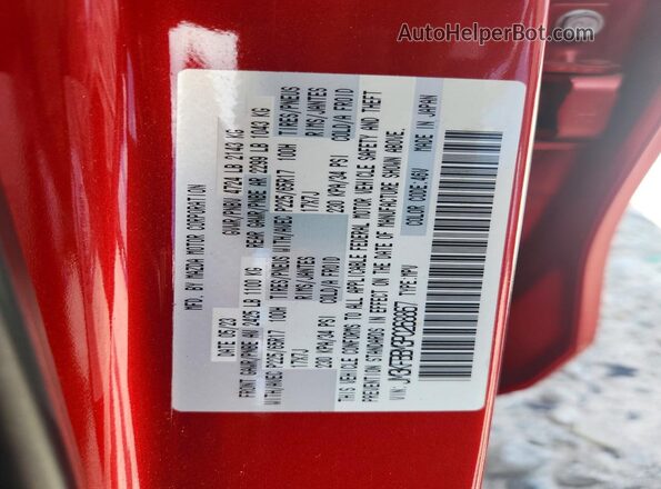 JM3KFBBM3P0268867 2023 MAZDA CX-5 Red Вид підкапотного простору