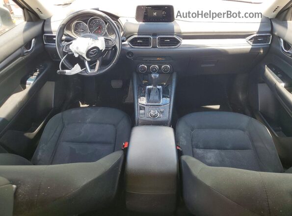 JM3KFBBM4J0425880 2018 MAZDA CX-5 White Вид панелі приладів