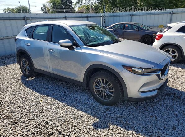 JM3KFBBM4J1452877 2018 MAZDA CX-5 Silver Widok deski rozdzielczej