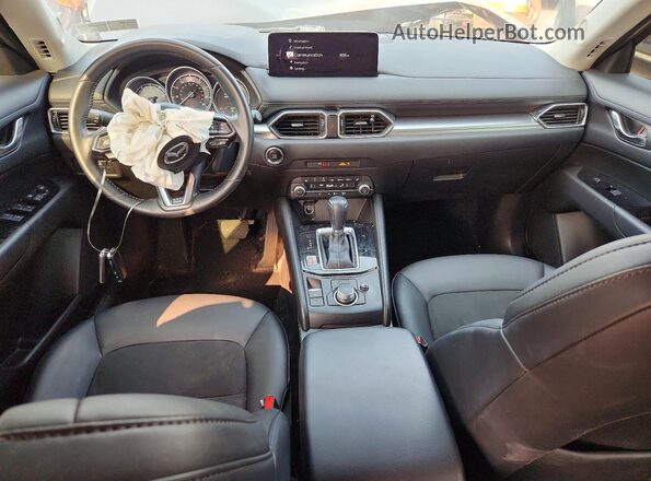JM3KFBBM4N0608430 2022 MAZDA CX-5 Gray Առջևի վահանակի տեսք