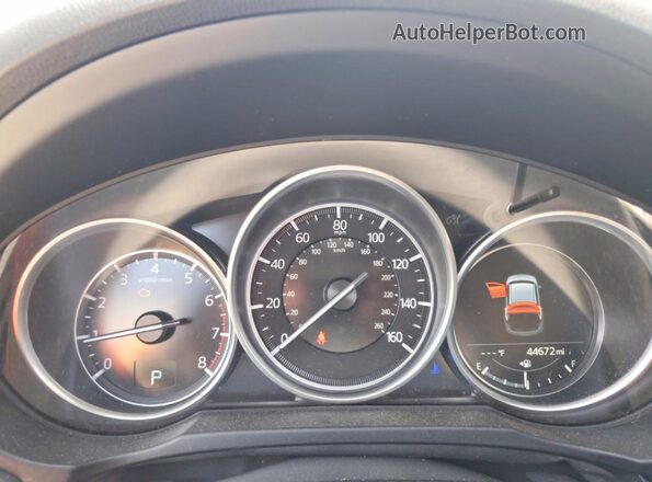 JM3KFBBM6L0852769 2020 MAZDA CX-5 Черный Вид щитка приборов
