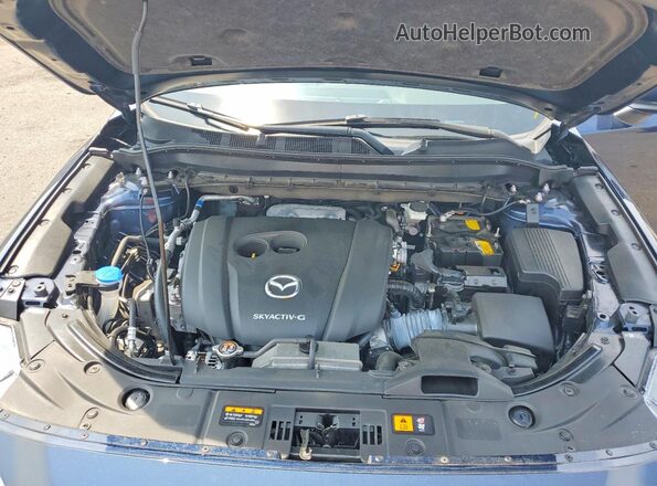 JM3KFBBM6P0144754 2023 MAZDA CX-5 Blue Вид підкапотного простору