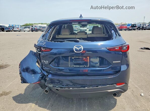 JM3KFBBM6P0144754 2023 MAZDA CX-5 Blue Вид ззаду