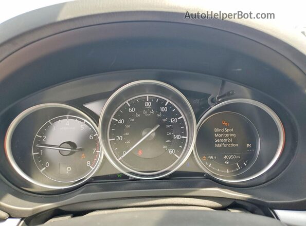 JM3KFBBM6P0144754 2023 MAZDA CX-5 Blue Вид щитка приладів