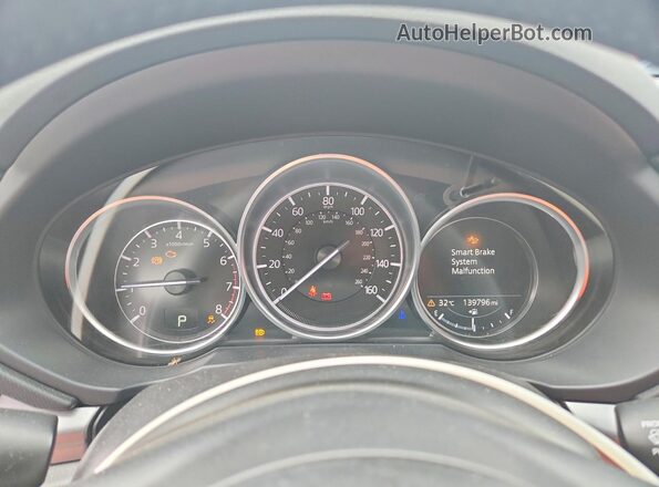 JM3KFBBM8M0333899 2021 MAZDA CX-5 Blue Vista del cuadro de instrumentos