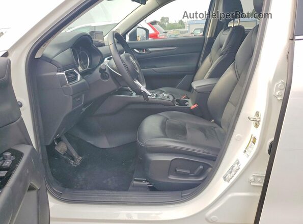 JM3KFBBM9P0215753 2023 MAZDA CX-5 White Widok wnętrza z przodu