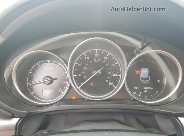 JM3KFBBM9P0215753 2023 MAZDA CX-5 White Widok zestawu wskaźników
