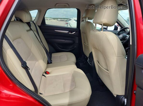 JM3KFBBMXN0546791 2022 MAZDA CX-5 Red უკანა სავარძლების ხედი