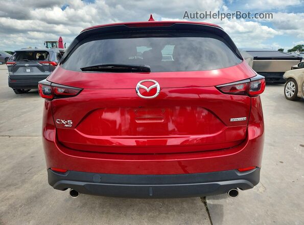 JM3KFBBMXN0546791 2022 MAZDA CX-5 Red უკანა ხედი