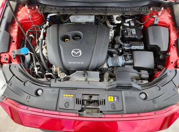 JM3KFBBMXN0546791 2022 MAZDA CX-5 Red უკანა სალონის ხედი