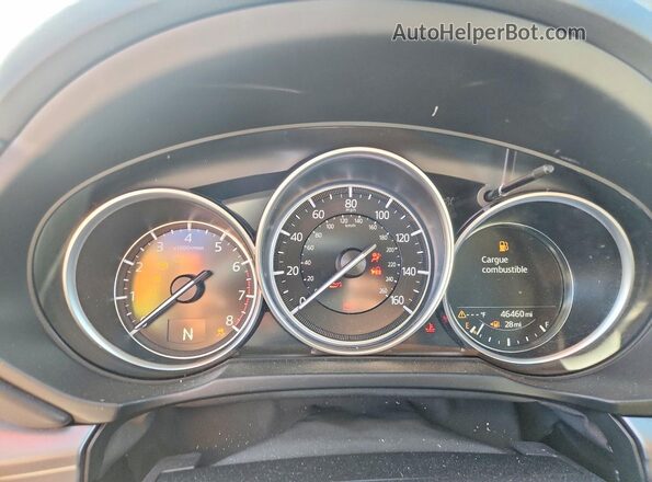 JM3KFBBMXP0141761 2023 MAZDA CX-5 Black Widok zestawu wskaźników
