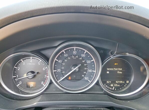 JM3KFBCL0H0133899 2017 MAZDA CX-5 Серый Вид щитка приборов
