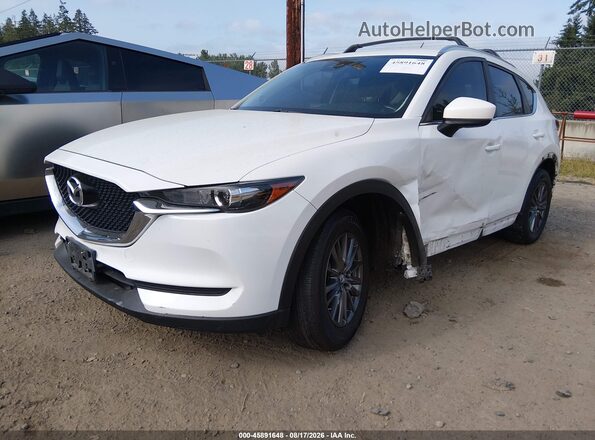 JM3KFBCL1H0114424 2017 MAZDA CX-5 White Передня ліва чверть