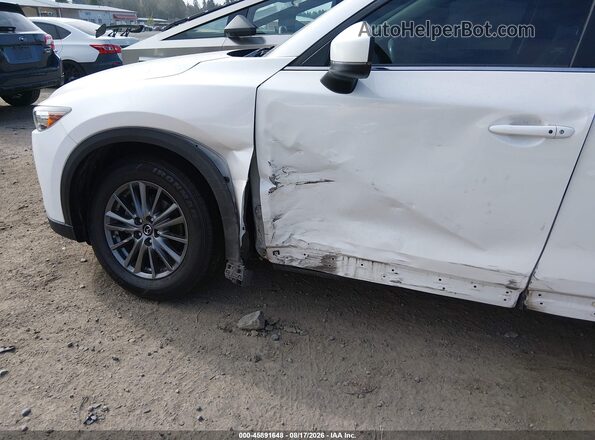 JM3KFBCL1H0114424 2017 MAZDA CX-5 White Вид спереду