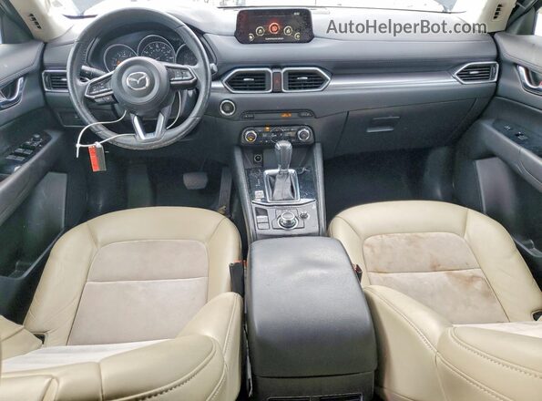 JM3KFBCL1H0225913 2017 MAZDA CX-5 Black Вид панелі приладів