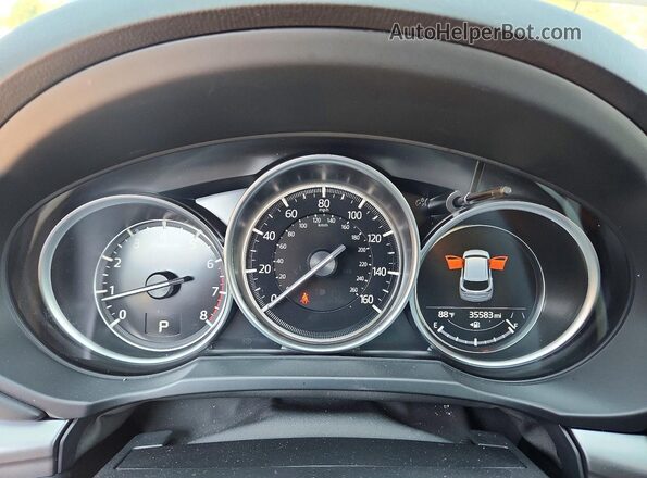 JM3KFBCL1S0587263 2025 MAZDA CX-5 Черный Вид щитка приборов