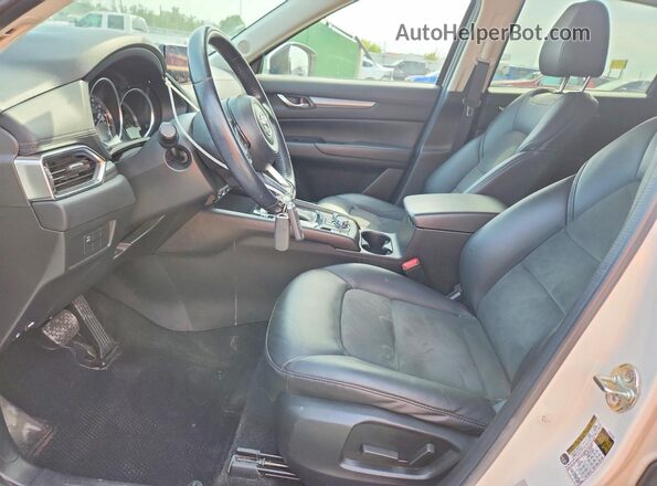 JM3KFBCL2H0163356 2017 MAZDA CX-5 White Widok wnętrza z przodu