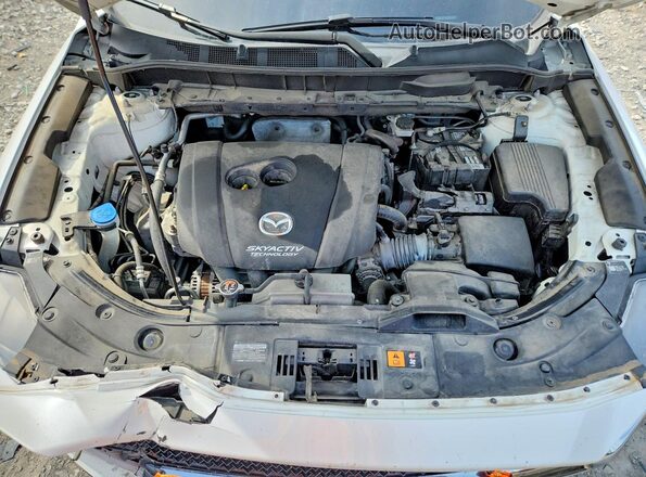 JM3KFBCL2H0163356 2017 MAZDA CX-5 White Widok komory silnika