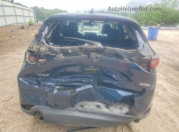 JM3KFBCL2H0177421 2017 MAZDA CX-5 Blue Rear view