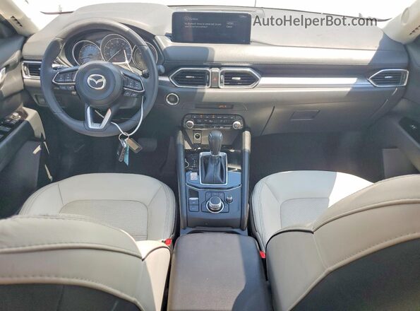 JM3KFBCL2R0407721 2024 MAZDA CX-5 White Вид панелі приладів