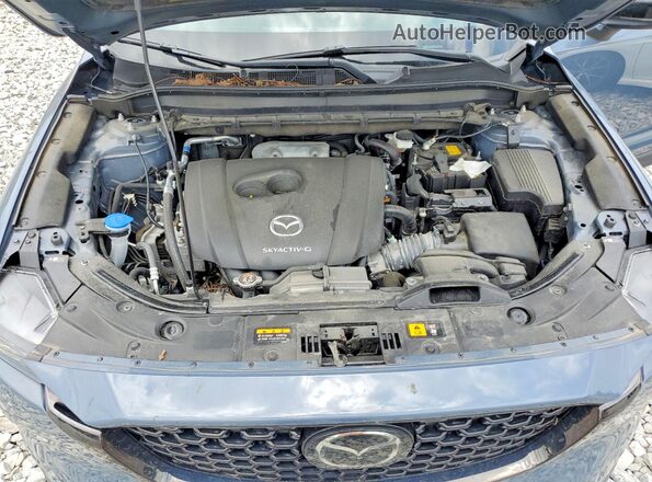 JM3KFBCL2R0429878 2024 MAZDA CX-5 Blue Вид підкапотного простору