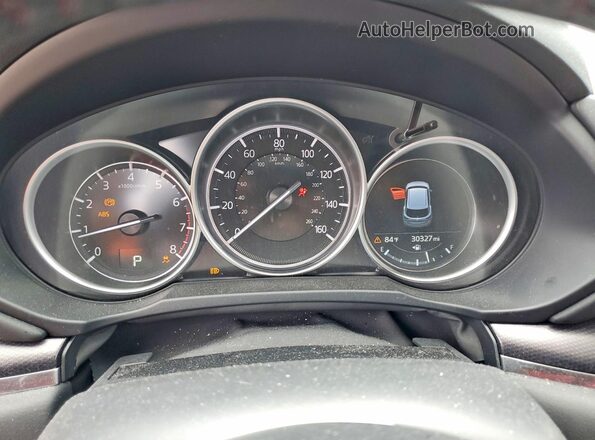 JM3KFBCL2R0429878 2024 MAZDA CX-5 Blue Вид щитка приладів