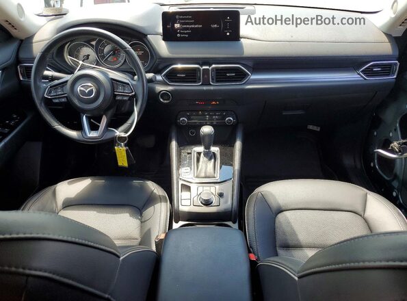 JM3KFBCL2S0541795 2025 MAZDA CX-5 Синий Вид панели приборов