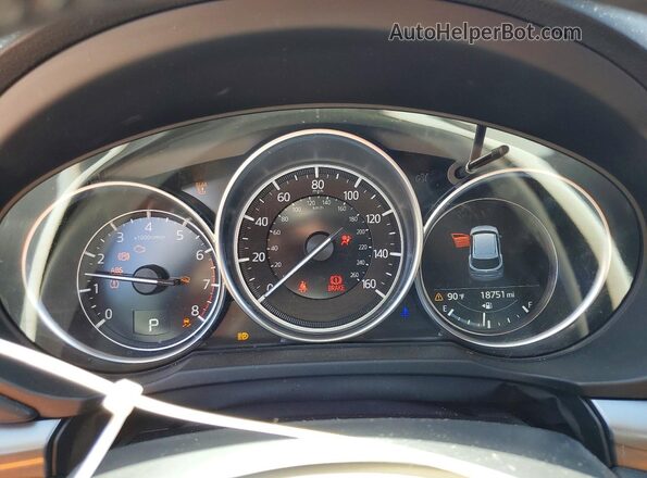 JM3KFBCL2S0541795 2025 MAZDA CX-5 Синий Вид щитка приборов