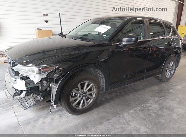 JM3KFBCL2S0675397 2025 MAZDA CX-5 Black Առջևի ձախ երեք քառորդ տեսարան