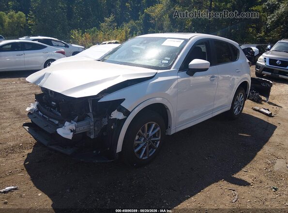 JM3KFBCL2S0698145 2025 MAZDA CX-5 Белый Передняя левая четверть