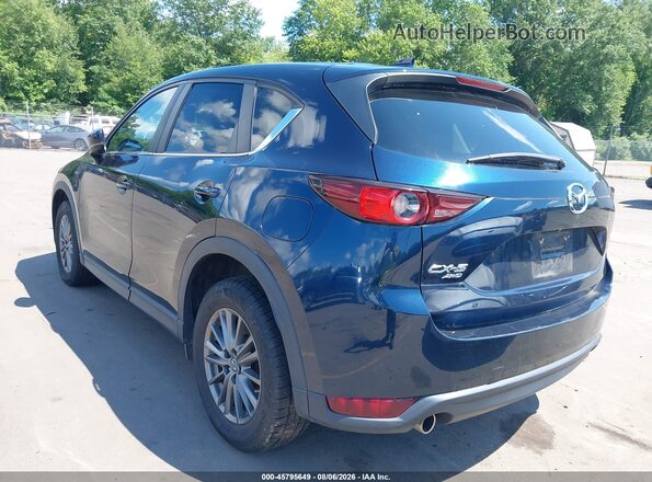 JM3KFBCL3H0117535 2017 MAZDA CX-5 Синий Задняя левая четверть