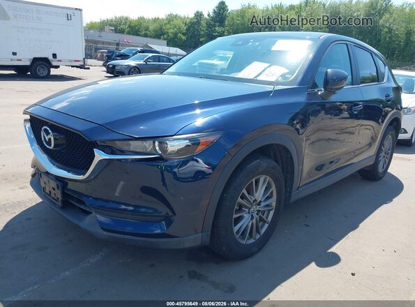 JM3KFBCL3H0117535 2017 MAZDA CX-5 Синий Передняя левая четверть