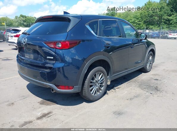 JM3KFBCL3H0117535 2017 MAZDA CX-5 Синий Задняя правая четверть
