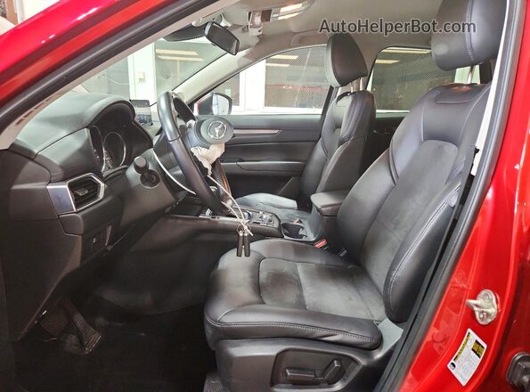 JM3KFBCL3H0224620 2017 MAZDA CX-5 Red Vista interior delantera