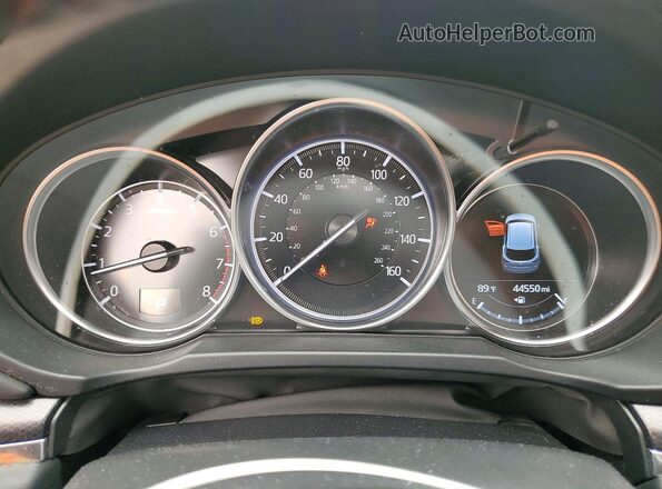 JM3KFBCL3R0459293 2024 MAZDA CX-5 Gray Вид щитка приладів