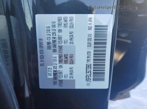 JM3KFBCL3S0733680 2025 MAZDA CX-5 Black VIN sticker view