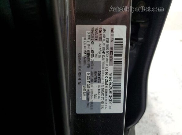 JM3KFBCL4H0142055 2017 MAZDA CX-5 Серый Панорамный вид салона 360°