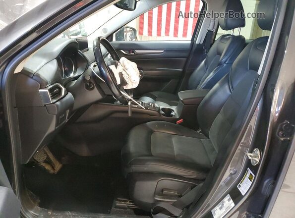 JM3KFBCL4H0142055 2017 MAZDA CX-5 Серый Вид салона спереди