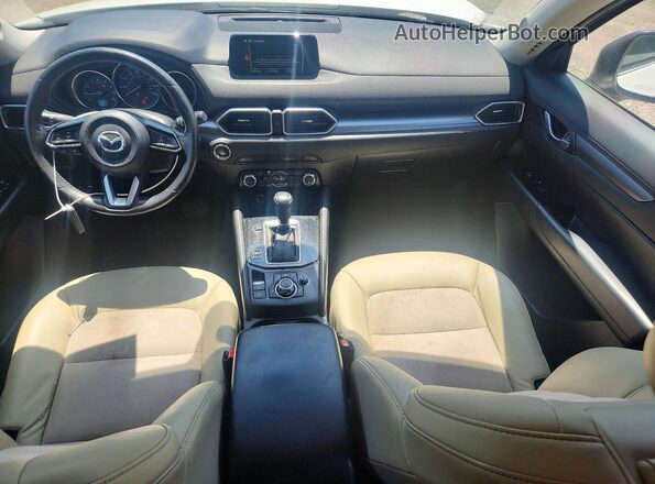 JM3KFBCL4H0144713 2017 MAZDA CX-5 White Вид панелі приладів