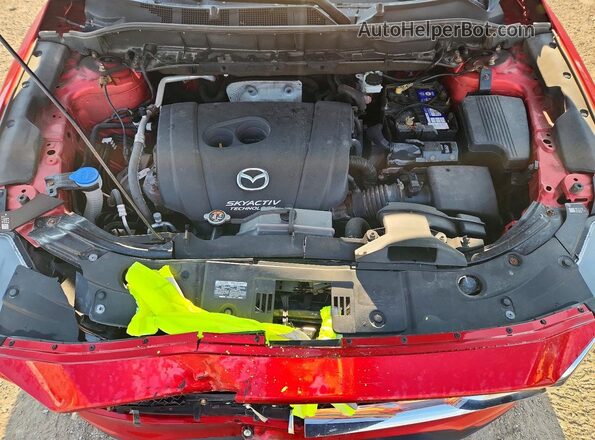 JM3KFBCL4H0181356 2017 MAZDA CX-5 Red Widok komory silnika