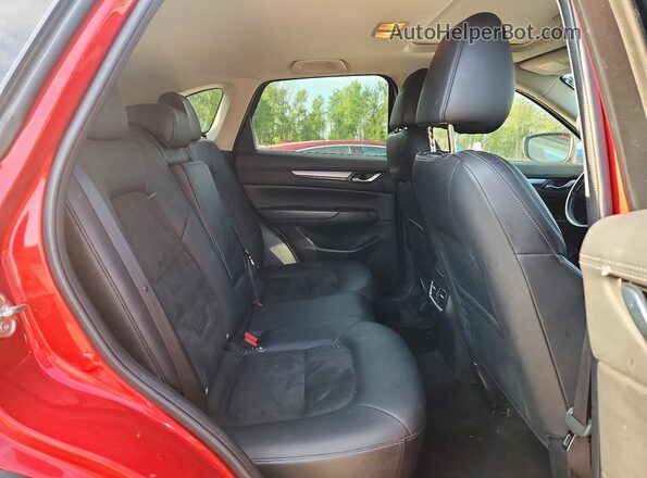 JM3KFBCL4H0181356 2017 MAZDA CX-5 Red Widok wnętrza z tyłu