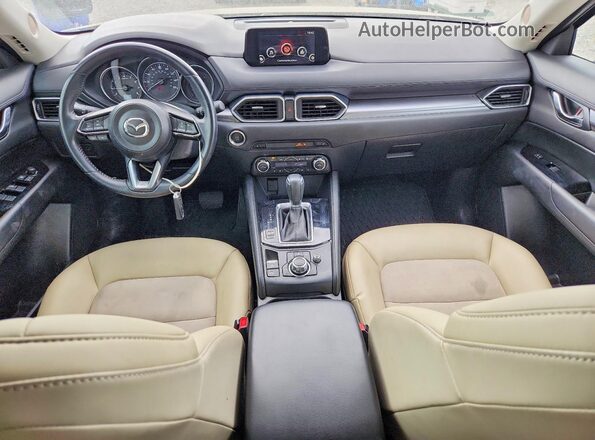 JM3KFBCL4H0205655 2017 MAZDA CX-5 Gray Вид панелі приладів