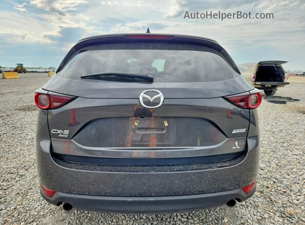 JM3KFBCL4H0205655 2017 MAZDA CX-5 Gray Вид ззаду