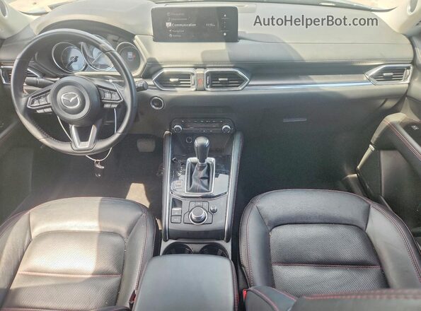 JM3KFBCL4R0530792 2024 MAZDA CX-5 Blue Widok deski rozdzielczej