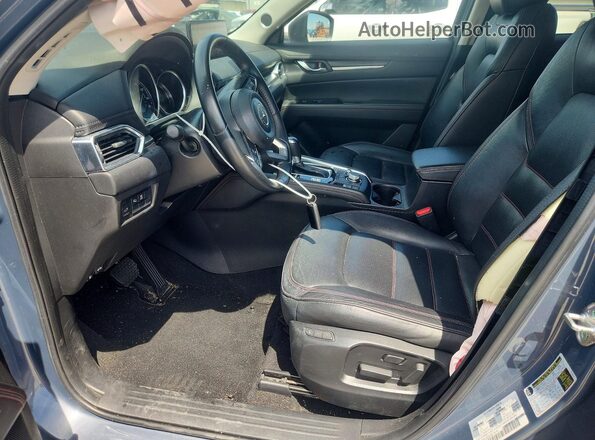 JM3KFBCL4R0530792 2024 MAZDA CX-5 Blue Widok wnętrza z przodu