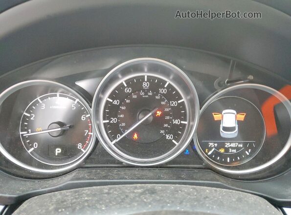 JM3KFBCL4S0566133 2025 MAZDA CX-5 Черный Вид щитка приборов