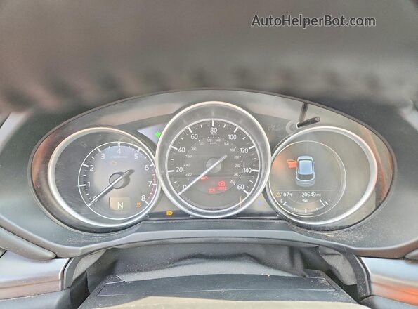 JM3KFBCL5S0694851 2025 MAZDA CX-5 Синий Вид щитка приборов