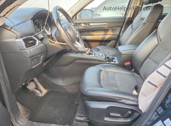 JM3KFBCL6H0101412 2017 MAZDA CX-5 Blue Widok wnętrza z przodu