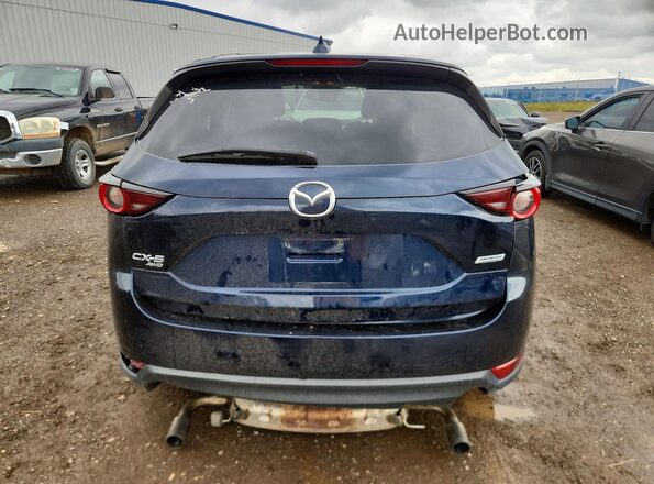JM3KFBCL6H0101412 2017 MAZDA CX-5 Blue Widok z tyłu
